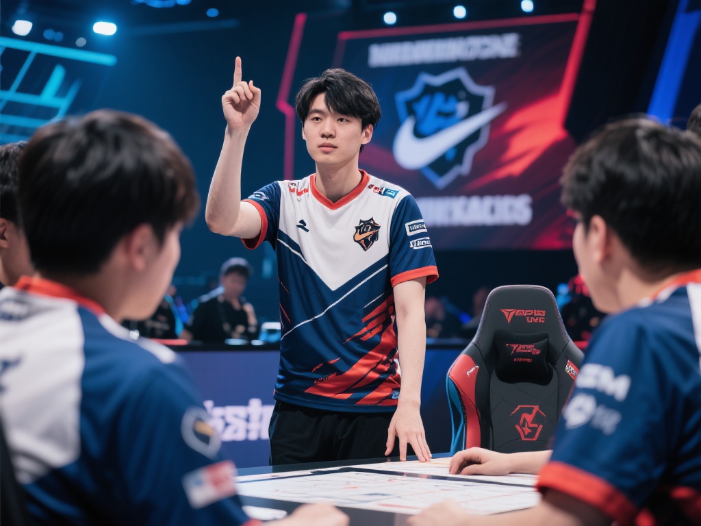 他在多次比赛中展现出卓越的团队领导力，尤其是在一场