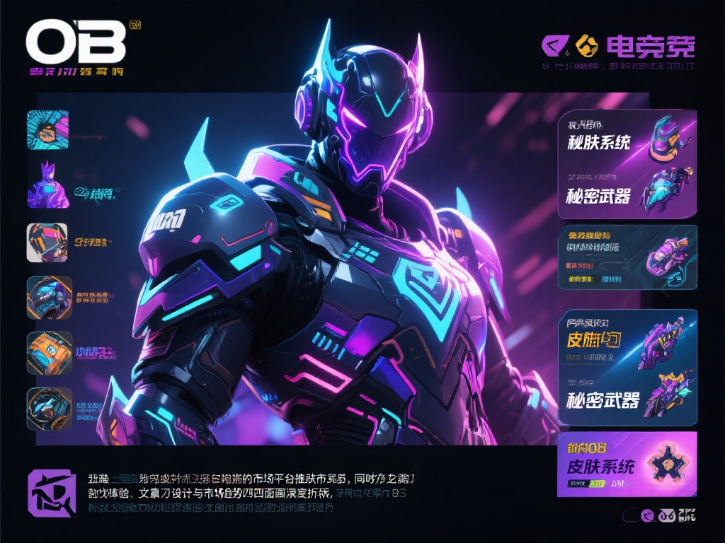 电竞行业飞速发展，皮肤系统作为游戏的重要组成部分，
