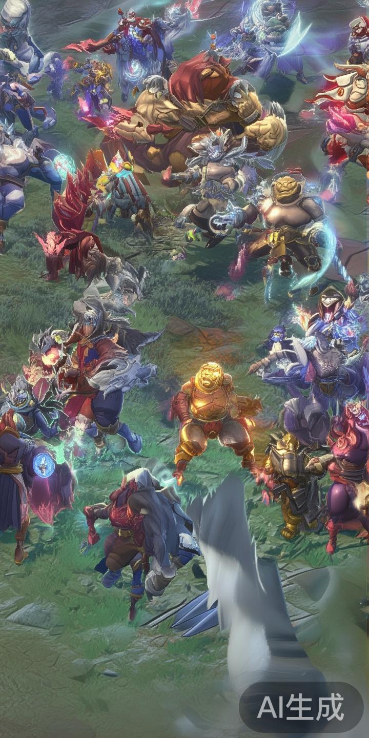 丰富多样的英雄角色：游戏中集结众多具有独特技能的英