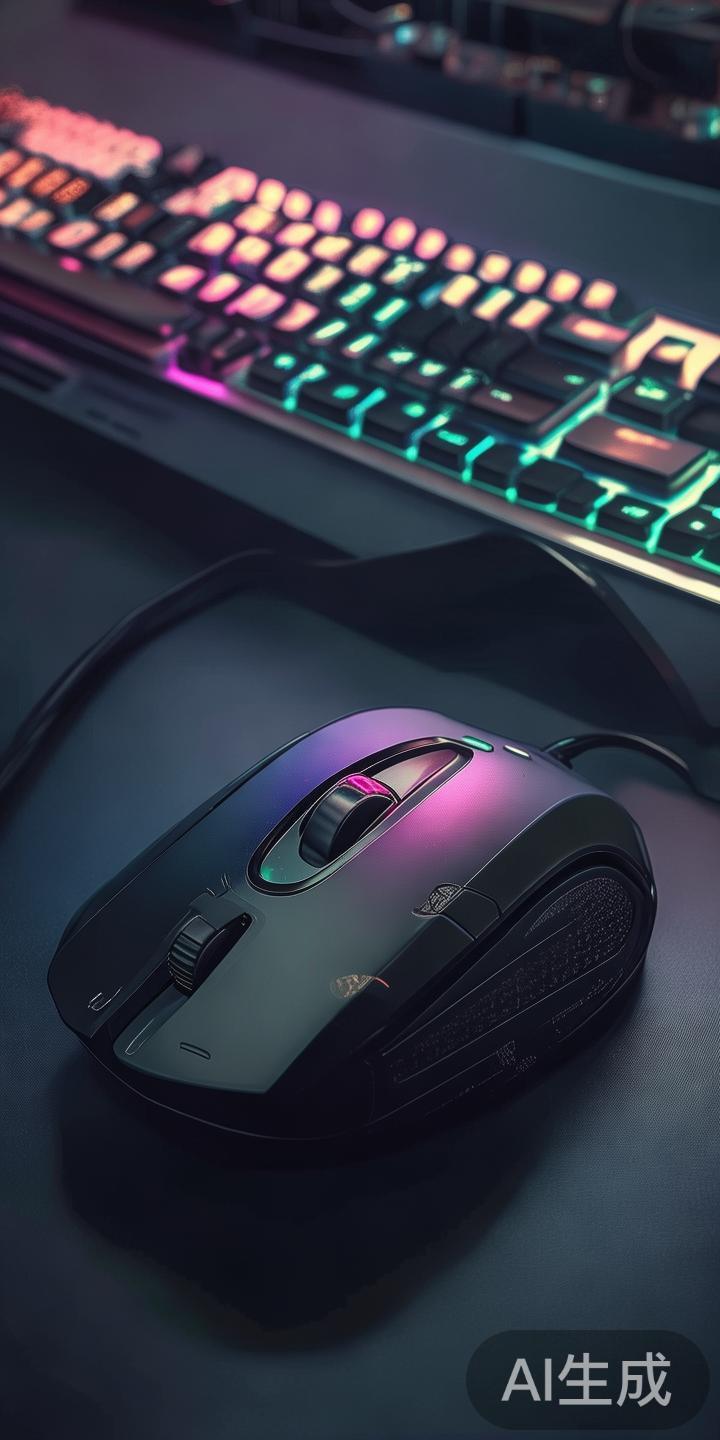 2.&nbsp;电竞输入设备
包括电竞鼠标和键盘，侧重于精