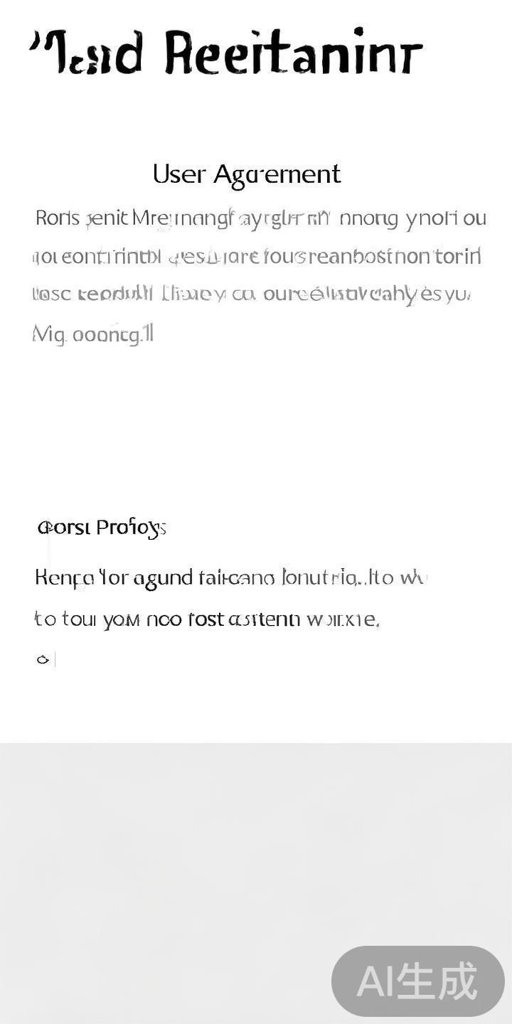 在注册页面下方，通常会附有《用户协议》和《隐私政策